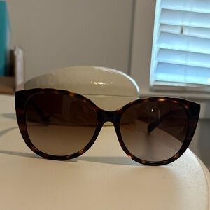 Coach Tortoiseshell Cat Sunglasses - Brown Lenses